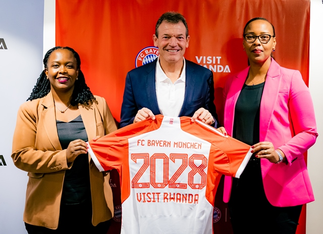 Rwanda, German Football Club Bayern Munich Sign Mega 5-Year Deal
