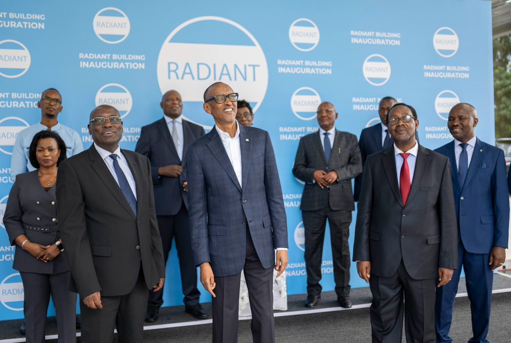 Photos: Kagame Inaugurates Rwf22Bn Radiant Insurance Building