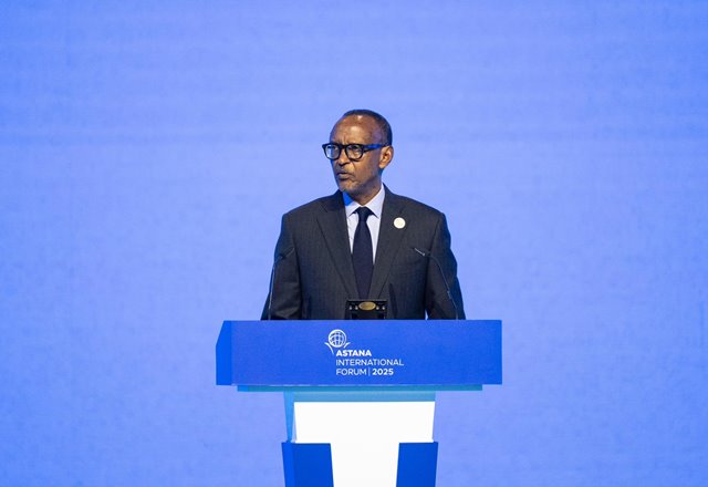 President Kagame Attends Astana International Forum 2025 in Kazakhstan