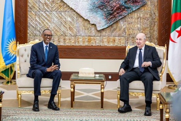 President Kagame Meets Tebboune in Algeria for High-Level Bilateral Talks