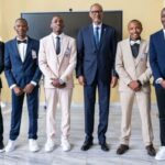 Kagame Meets Rwandan Students at Algeria’s Premier AI Institute
