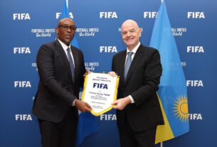 FERWAFA Backs Gianni Infantino for 2027–2031 FIFA Presidency